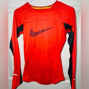 Nike Livestrong Dri Fit Pullover Shirt Jersey Red Size‎ M